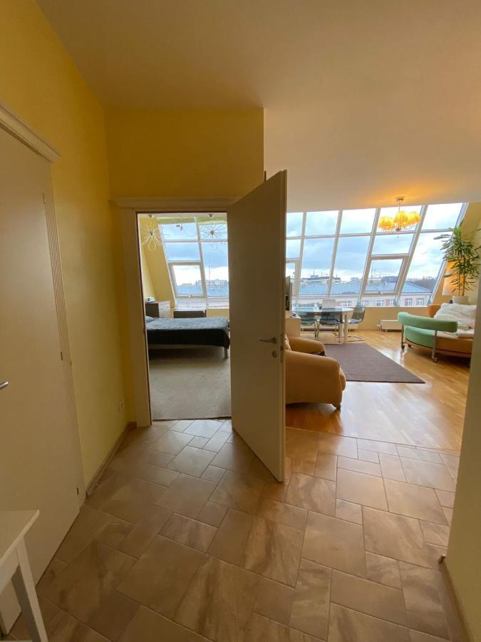 Riga Centre , Skyloft Apartment 178M2 Eksteriør billede